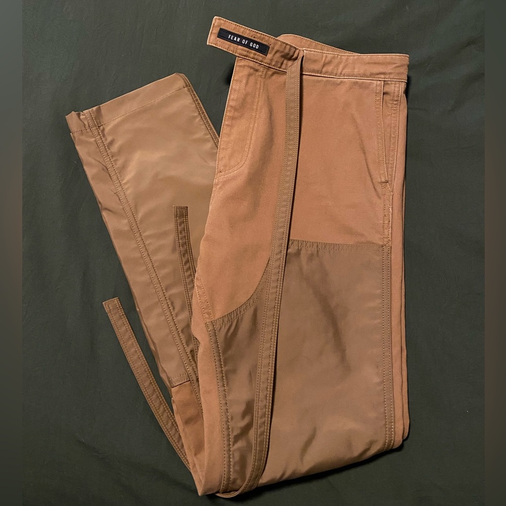 Fear of God Nylon Canvas Double Front Work Pants - Picture 2 of 6